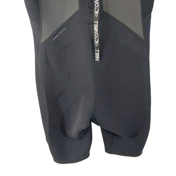 O'NEILL! SUPER COOL SHORTY FRONT ZIP NEOPRENE WETSUIT, BLACK & GRAY, HOT! SZ XL - Picture 4 of 13